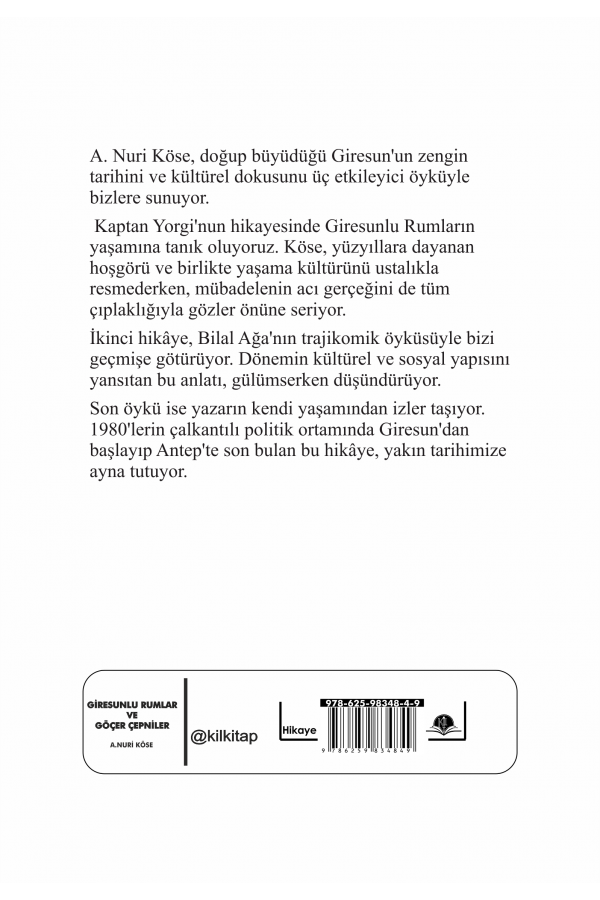 Giresunlu Rumlar ve Göçer Çepniler 