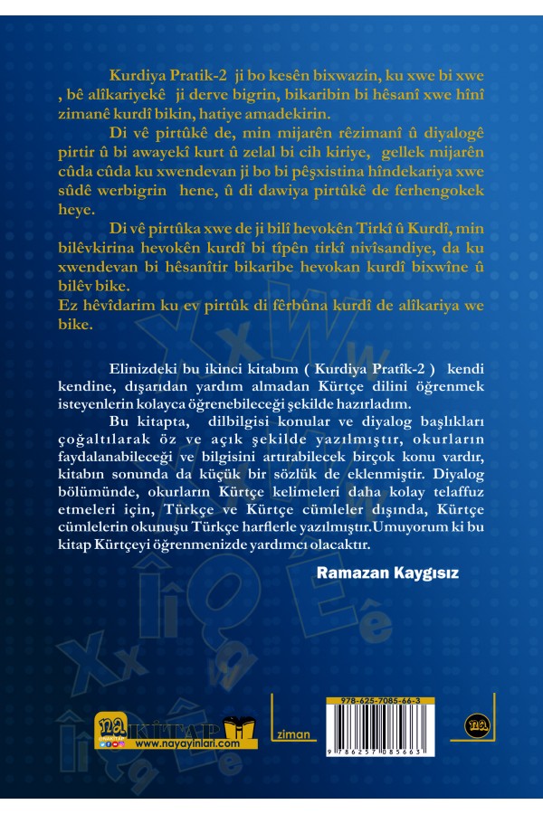 Kurdiya Pratik -Pratik Kürtçe 2. Baskı